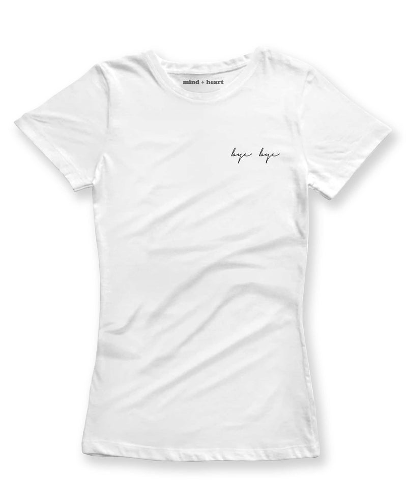 Playera para Mujer - Bye Bye