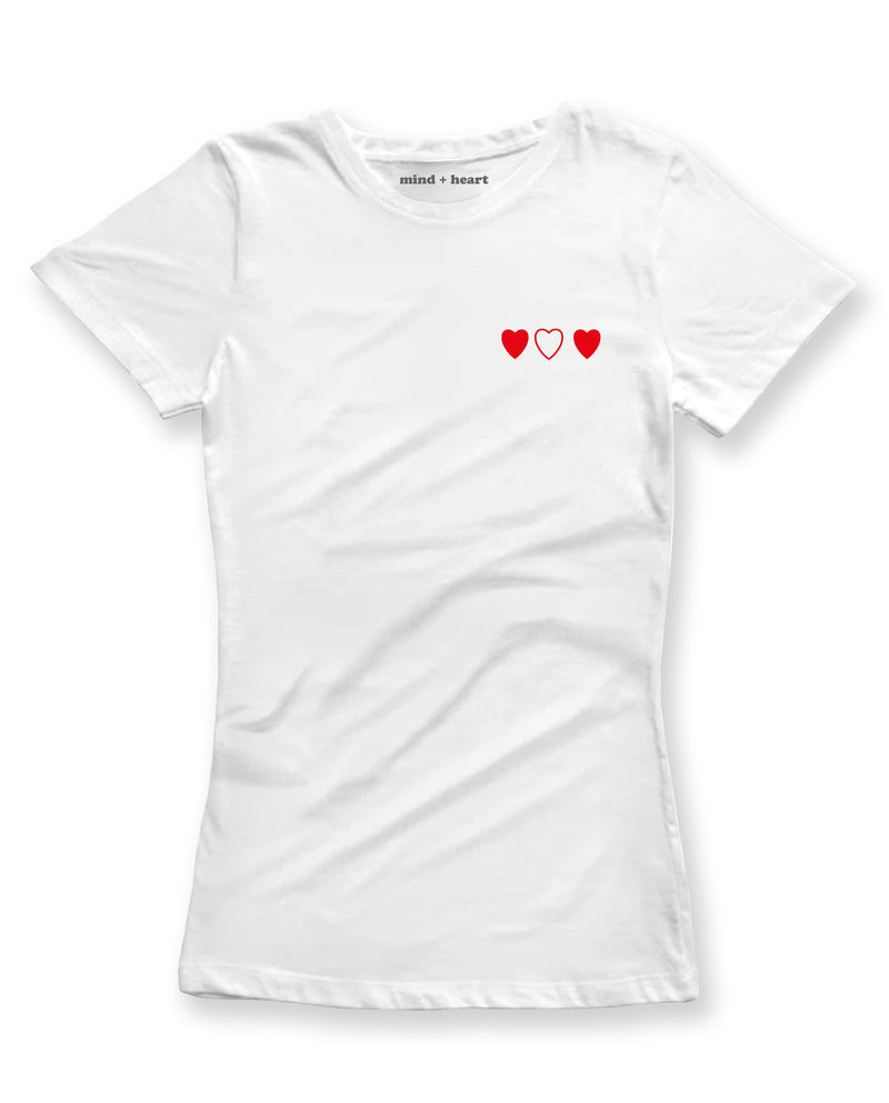 Playera para Mujer - Hearts