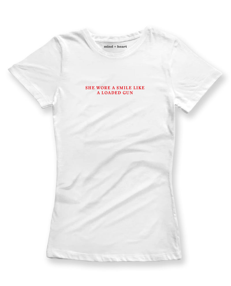 Playera para Mujer - Smile, BANG BANG