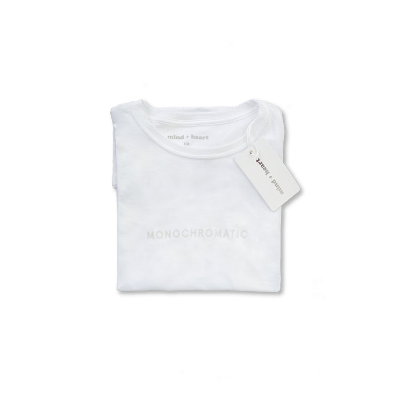 Playera para Mujer - Monochromatic blanca