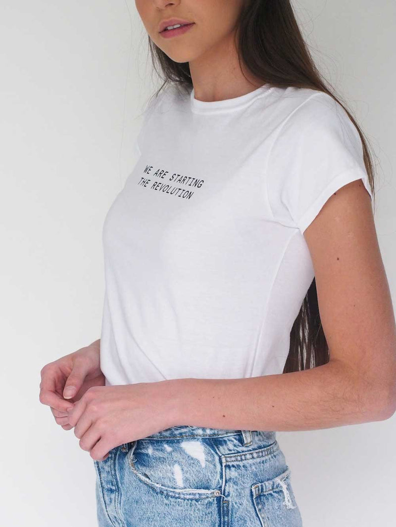 Playera para Mujer - We are starting the revolution