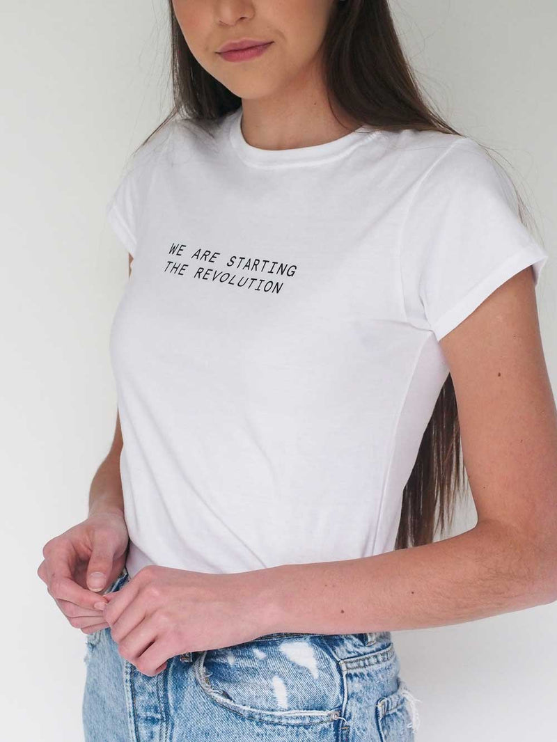 Playera para Mujer - We are starting the revolution