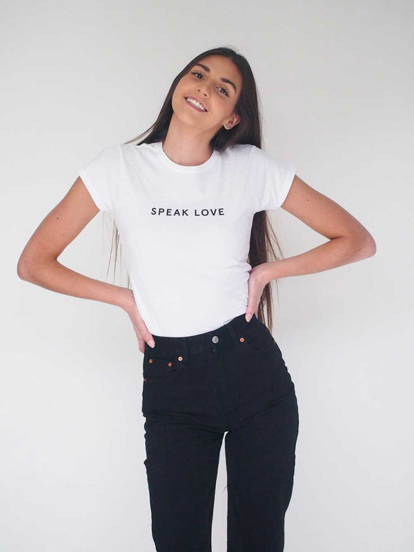 Playera para Mujer - Speak Love