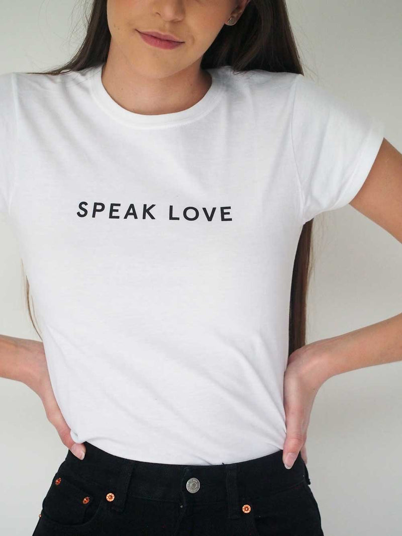 Playera para Mujer - Speak Love