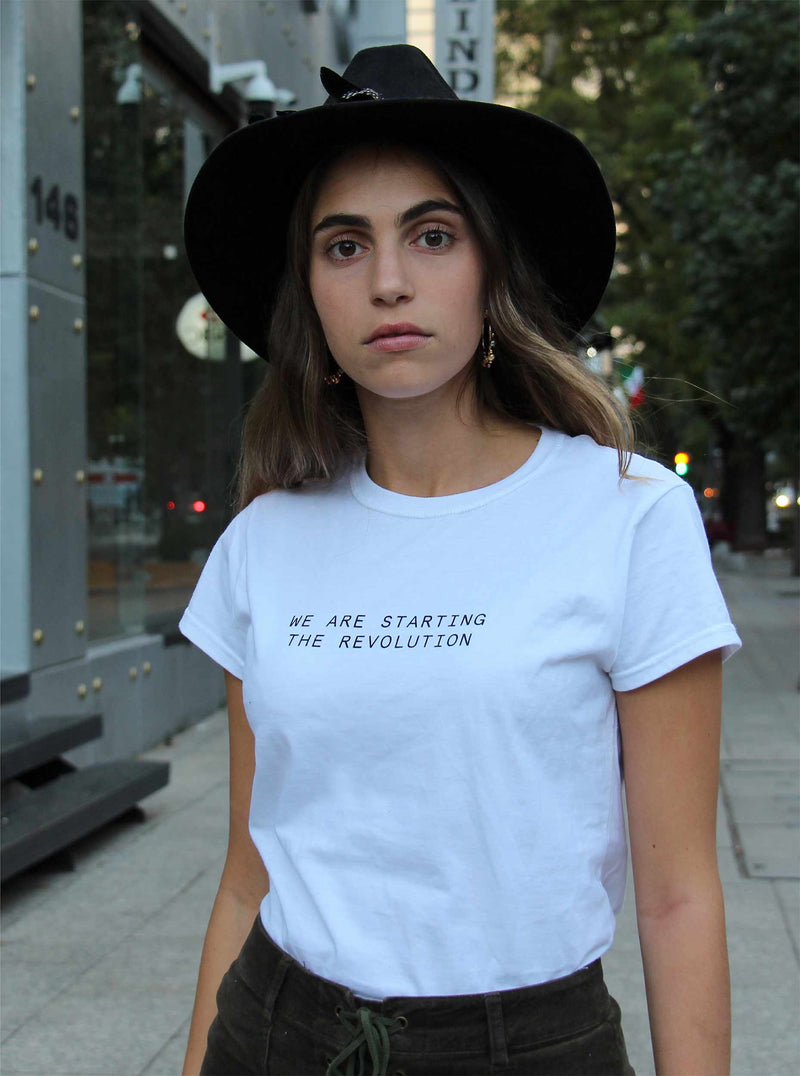 Playera para Mujer - We are starting the revolution