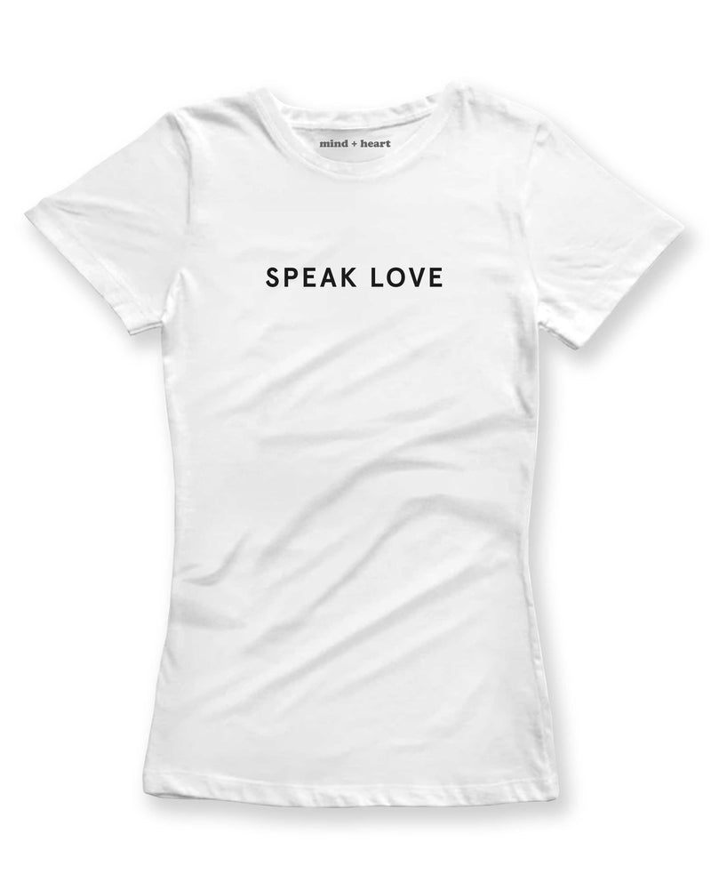 Playera para Mujer - Speak Love